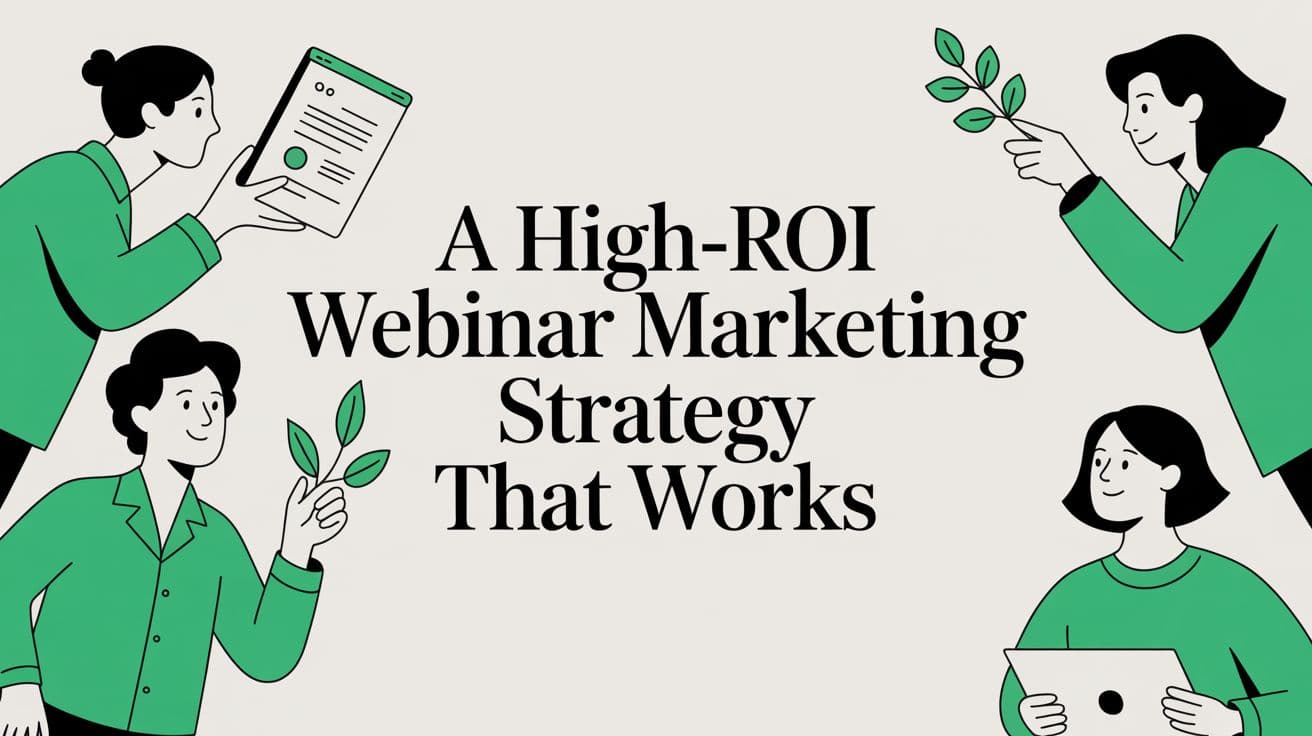 The Time-Saving Webinar Marketing Strategy for Maximum ROI